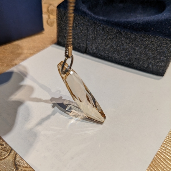 Swarovski Desert Glow Crystal Pendant Necklace - Picture 5 of 7
